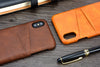 Leather Cover with Wallet Card Slots For iPhone X