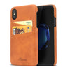 Leather Cover with Wallet Card Slots For iPhone X