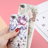 3D Rose Flower Relief Phone Case For iPhone X 8 7 6S 6