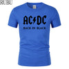 Men T-shirt Metal Rock Band AC/DC Printing