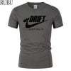 New Casual Men T-Shirt Car Drift Just Do It