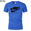 New Casual Men T-Shirt Car Drift Just Do It