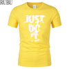 RUBU T-shirt short sleeve o-neck Just Do It