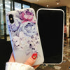 Flower Silicone iphone Case For iPhone X 8 7 6 6S Plus 5 5S