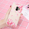 3D Rose Flower Relief Phone Case For Samsung Galaxy S9 S8 Plus